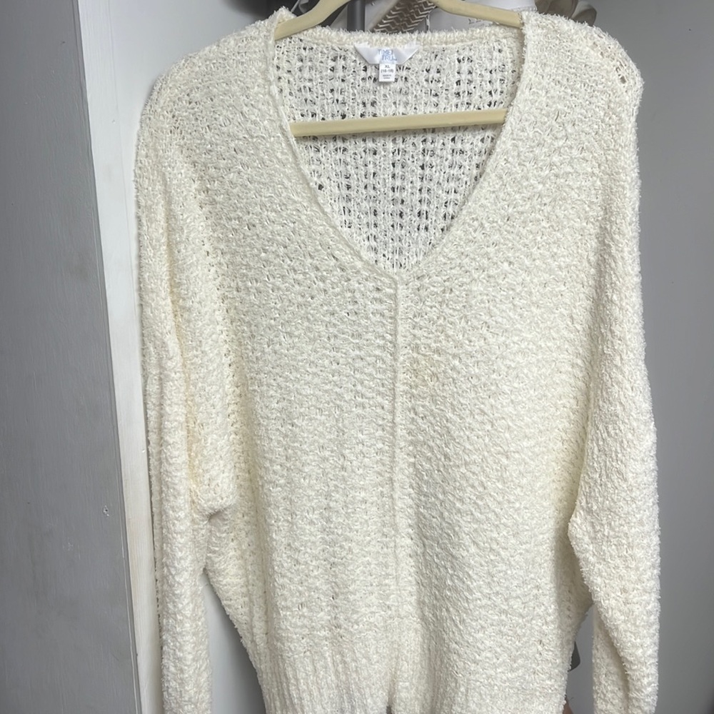 Cream Time and Tru knitted sweater